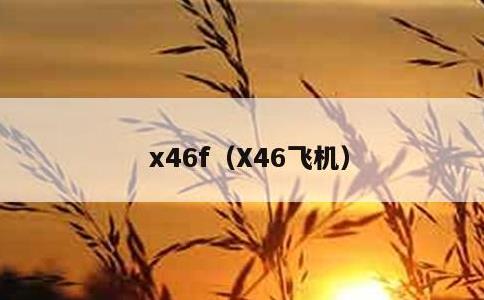 x46f，X46飞机