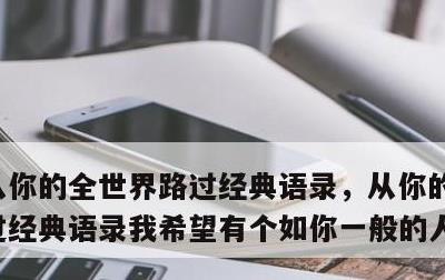 从你的全世界路过经典语录，从你的全世界路过经典语录我希望有个如你一般的人